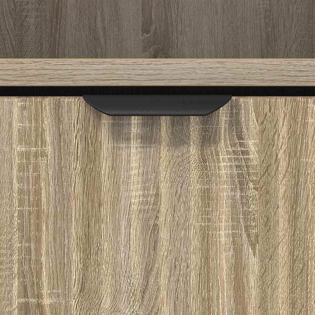 Noptiere cu sertar 2 pcs Stejar sonoma 49 x 36 x 61 cm — imaginea 10