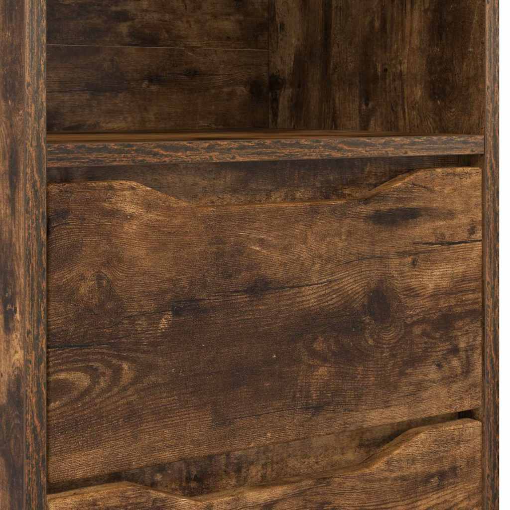 Noptiere 2 pcs Stejar fumuriu 40 x 30 x 467 cm — imaginea 11
