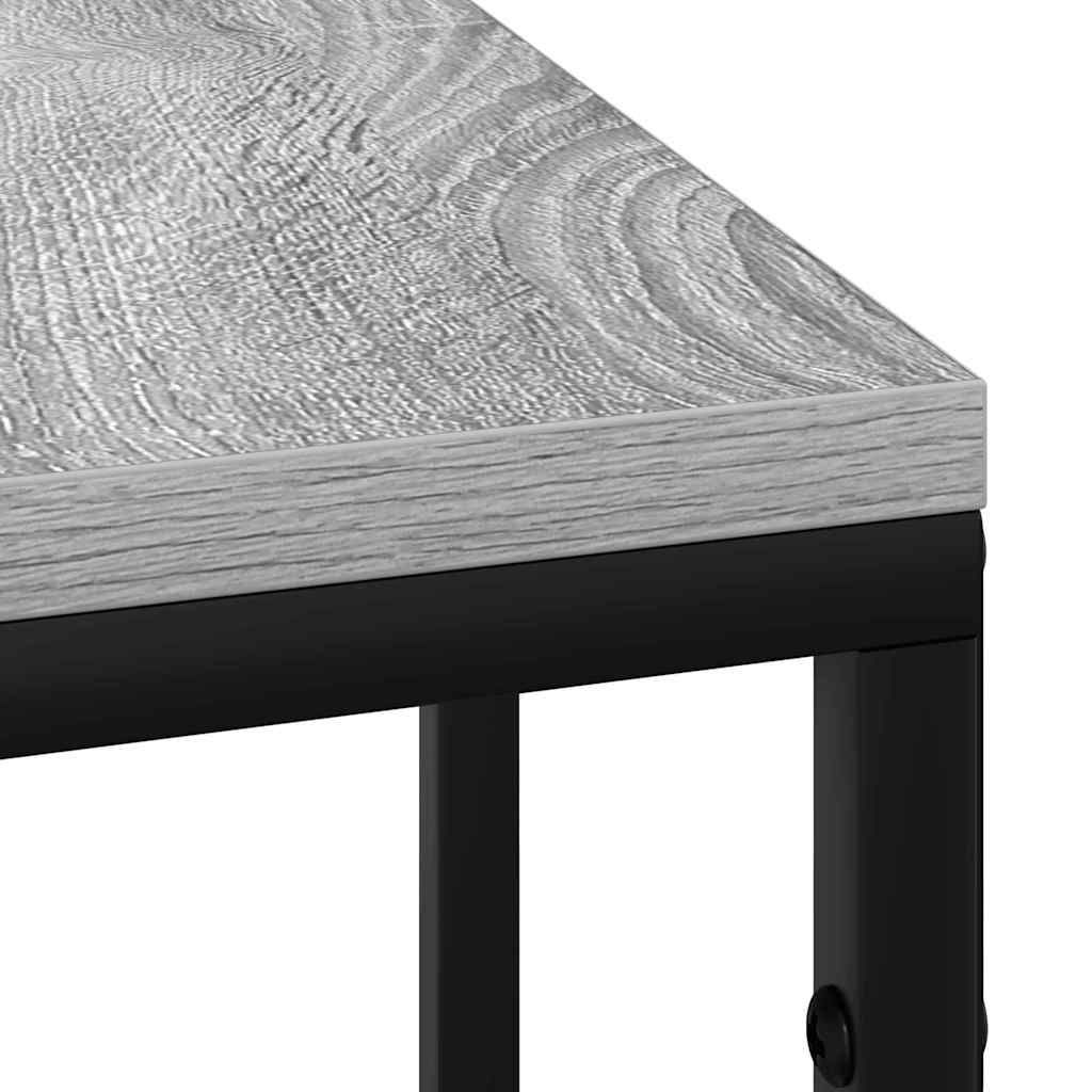Noptiera cu sertar sonoma gri 41.5 x 26 x 60.5 cm Lemn compozit — imaginea 9