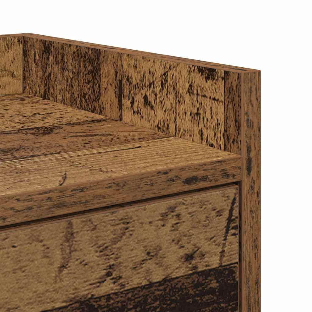 Noptiera cu sertar Lemn vechi 40 x 29 x 60 cm Lemn compozit — imaginea 10
