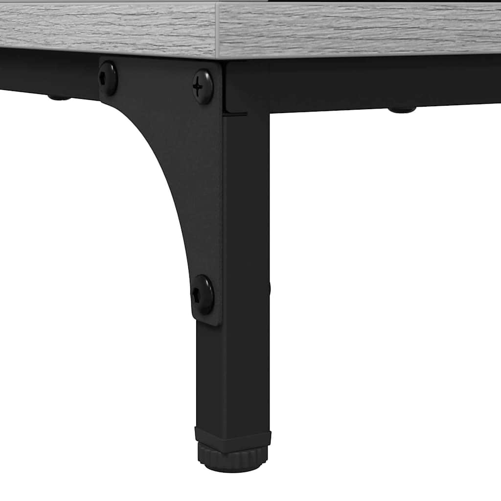 Noptiera cu sertar sonoma gri 49 x 36 x 61 cm Lemn compozit — imaginea 11