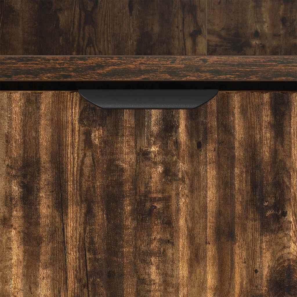 Noptiera cu sertar Stejar afumat 49 x 36 x 61 cm Lemn compozit — imaginea 10
