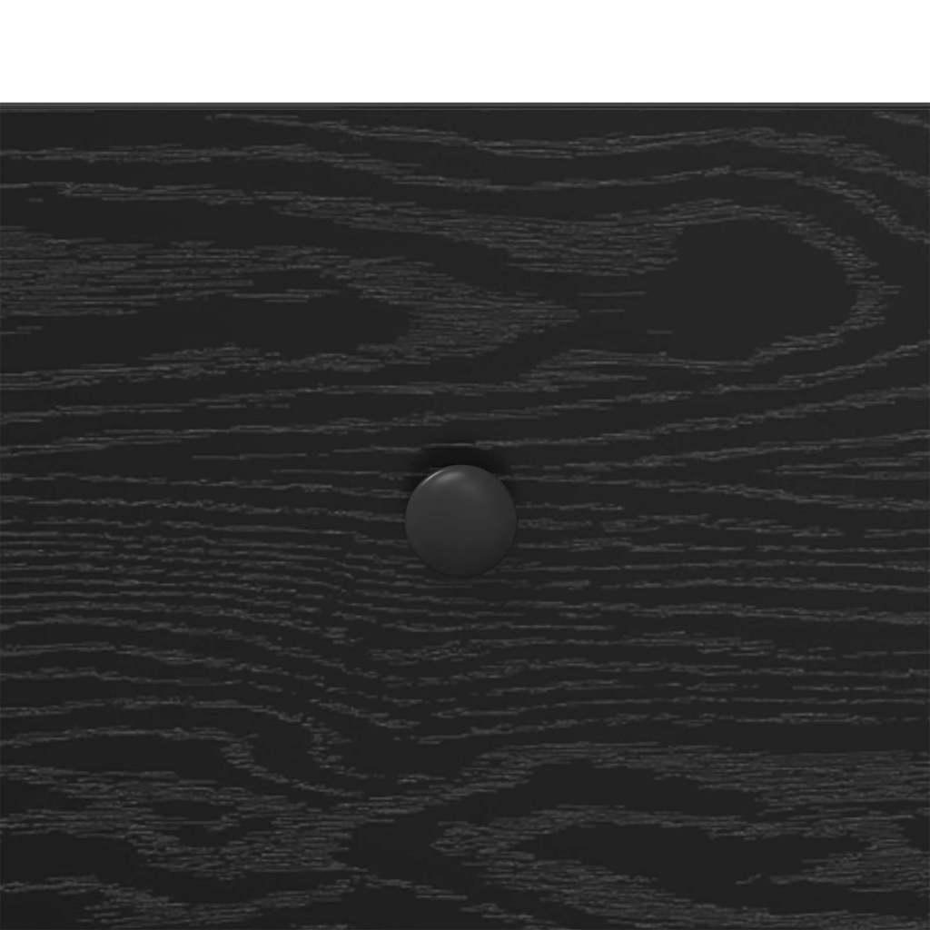 Noptiera cu sertar Stejar negru 40 x 29 x 60 cm Lemn compozit — imaginea 12