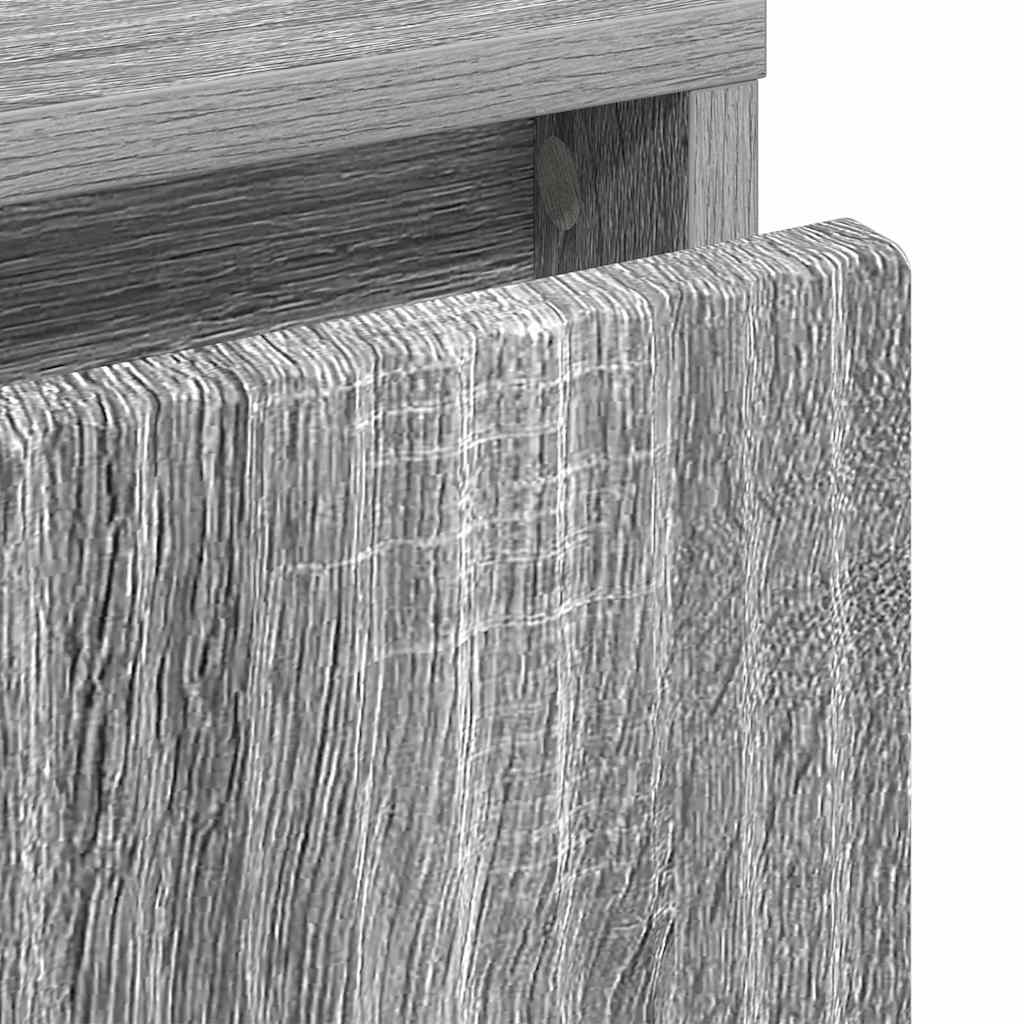 Noptiera cu sertar sonoma gri 63.5 x 36 x 61 cm Lemn compozit — imaginea 12