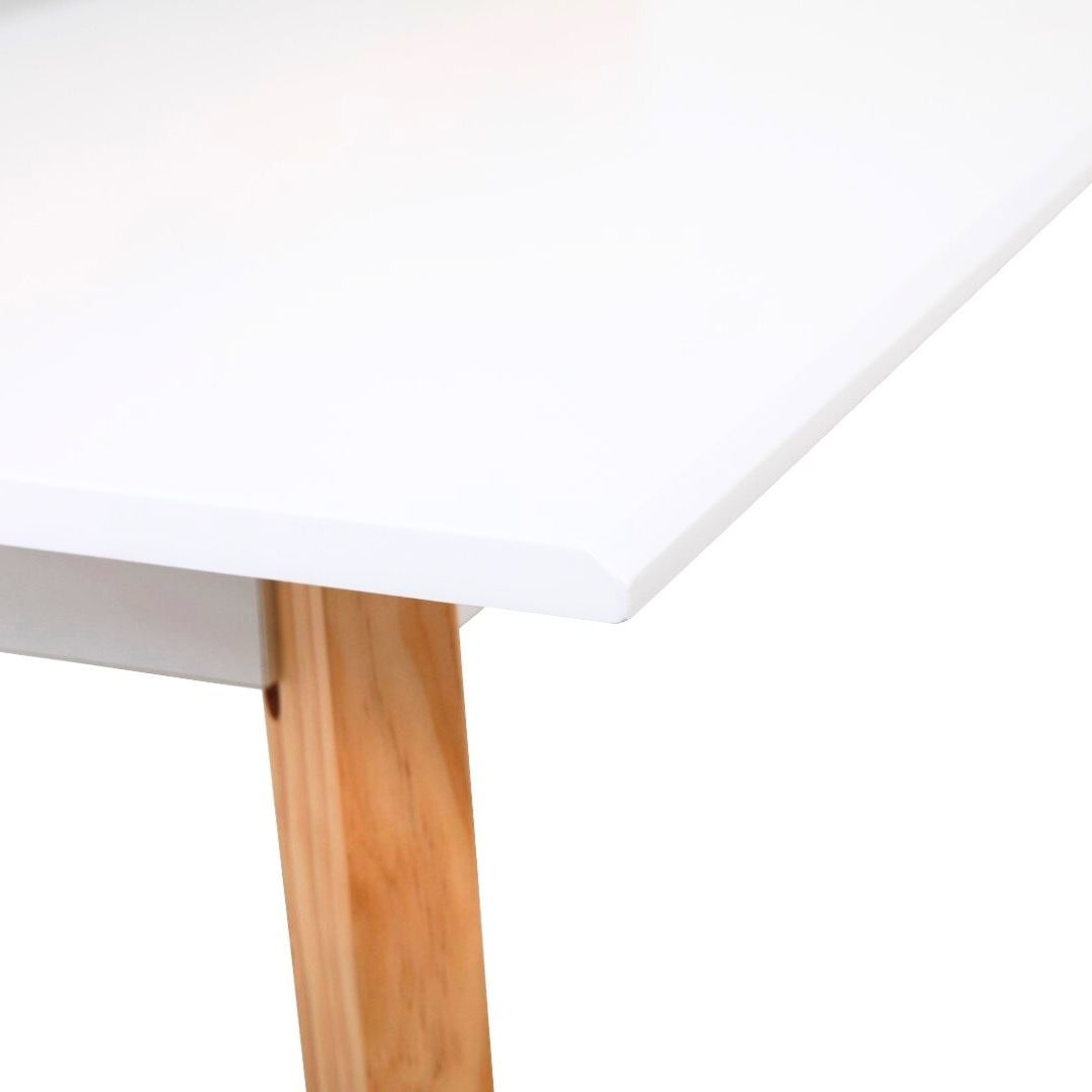 Birou modern Jumi 110x60x90/75 cm – design scandinav, functionalitate si eleganta naturala — imaginea 4