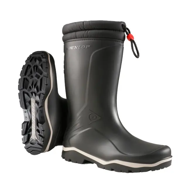 Cizme imblanite, Dunlop Blizzard, antichimice, captusite cu blana -15°C