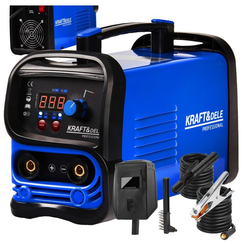 Aparat de sudura IGBT / MMA / LIFT TIG, Kraft&dele,350A, KD1880