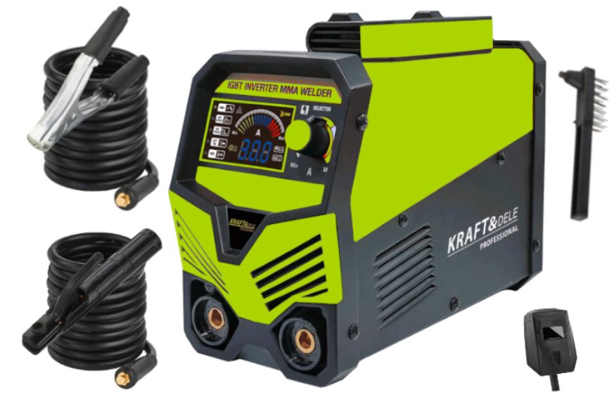 Aparat de sudura IGBT/MMA/LIFT/TIG Kraft&Dele KD1879, 330A