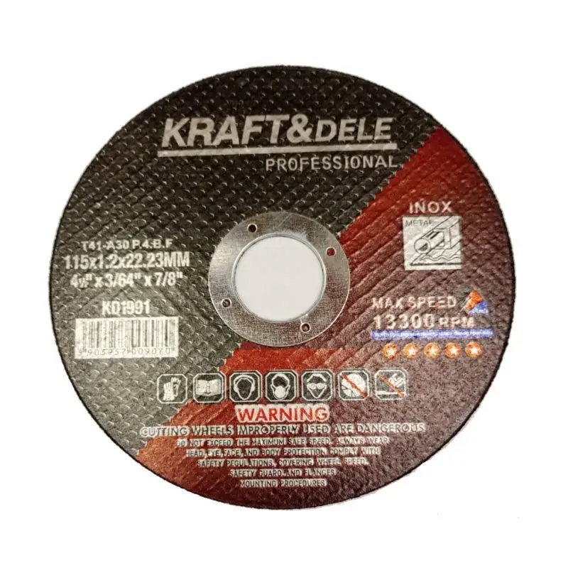 Disc de taiere profesional, Kraft&Dele, 115mm, KD1991