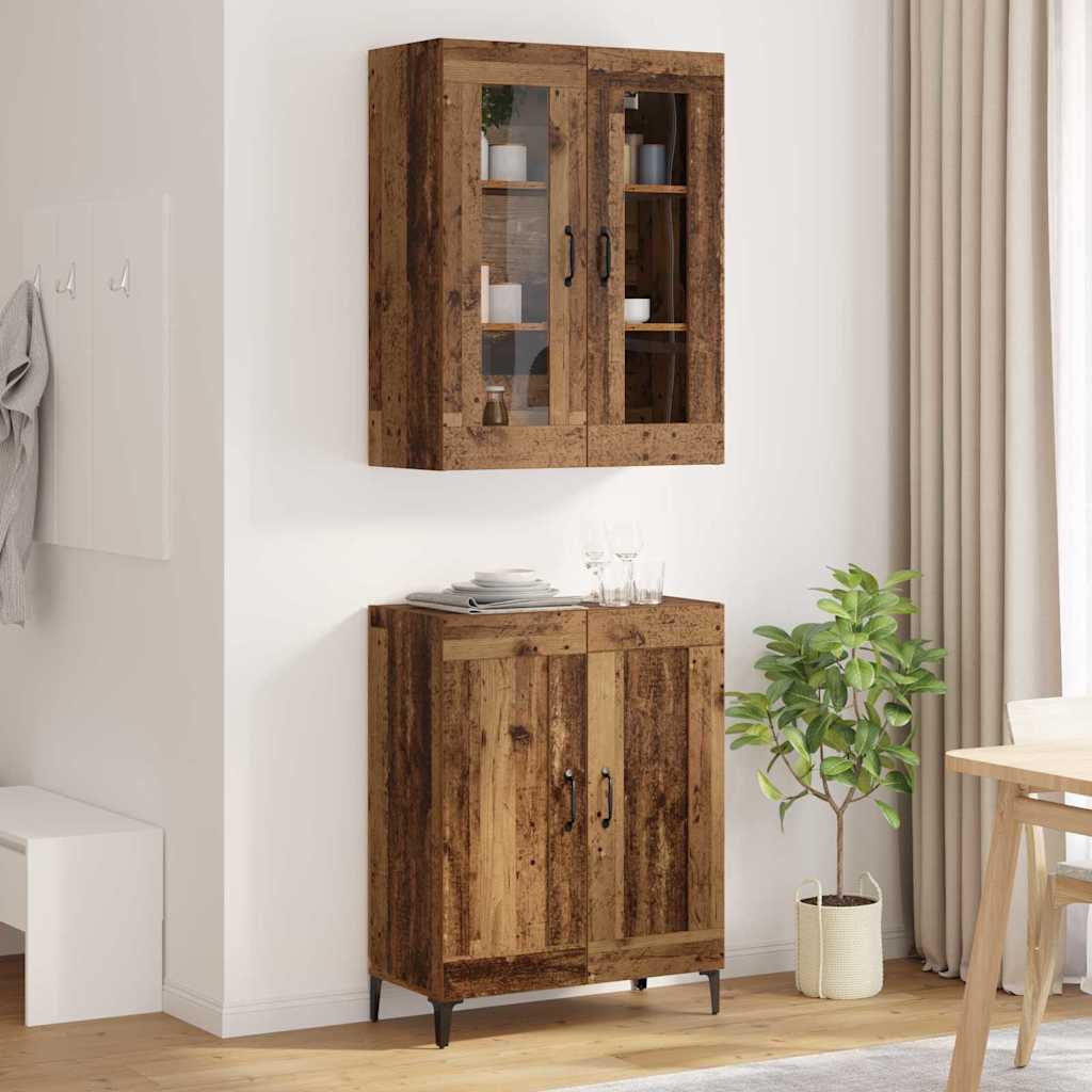 Bufet Lemn Vechi 69,5 x 34 x 180 cm Lemn compozit — imaginea 5
