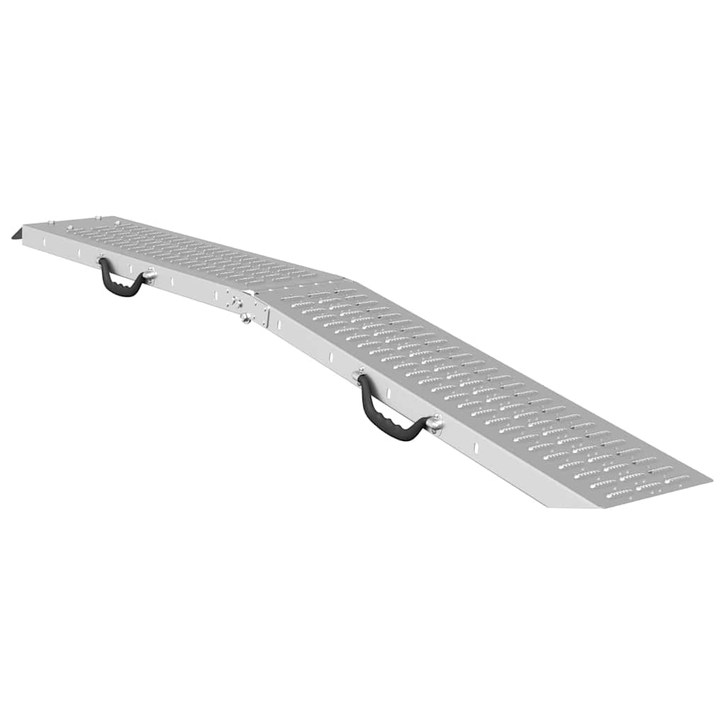 Rampa de Incarcare Argintiu 185 x 22,5 x 4,5 cm Otel Galvanizat