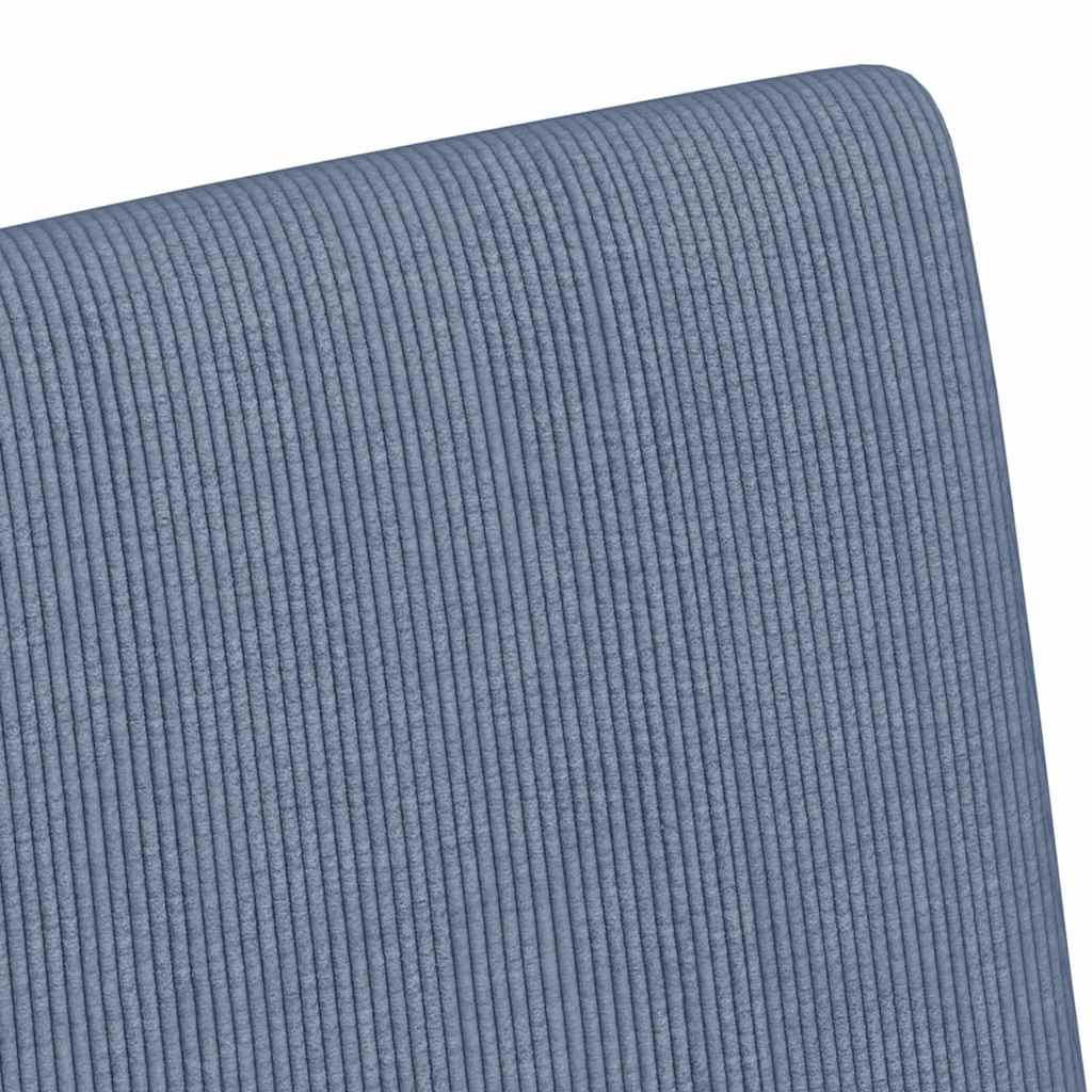 Scaune de dining cu roti cu roti 2 pcs albastru 57 x 66 x 94 cm — imaginea 9