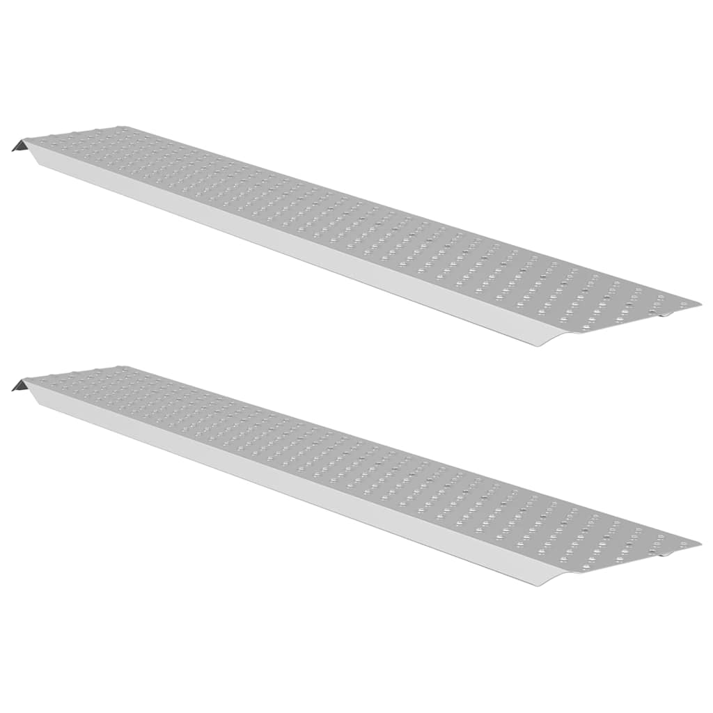 Rampa de Incarcare Argintiu 159 x 23 x 5 cm Otel Galvanizat