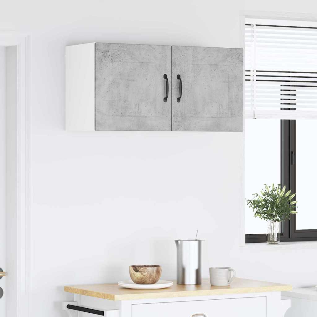Dulap suspendat de bucatarie Gri din beton 40 x 31 x 40 cm — imaginea 5
