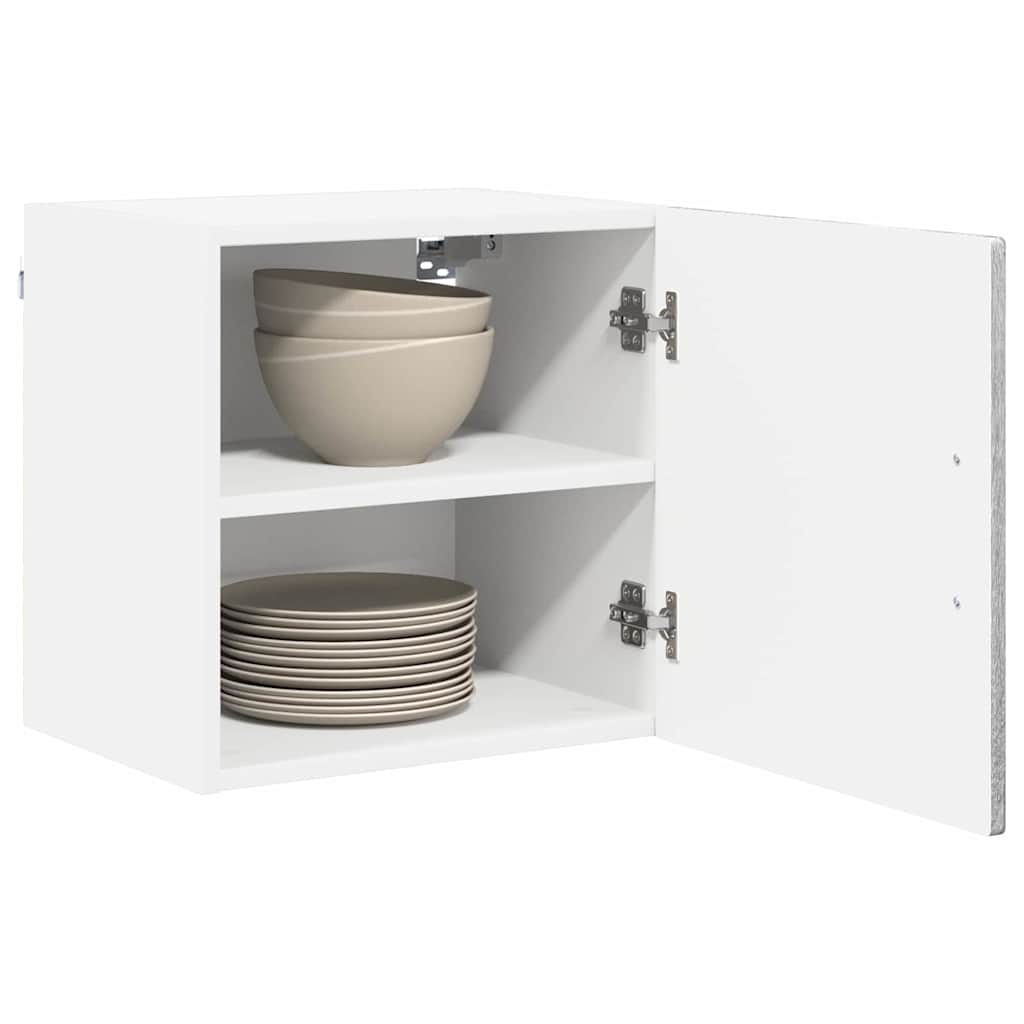 Dulap suspendat de bucatarie 2 pcs Gri Sonoma 40 x 31 x 40 cm — imaginea 4