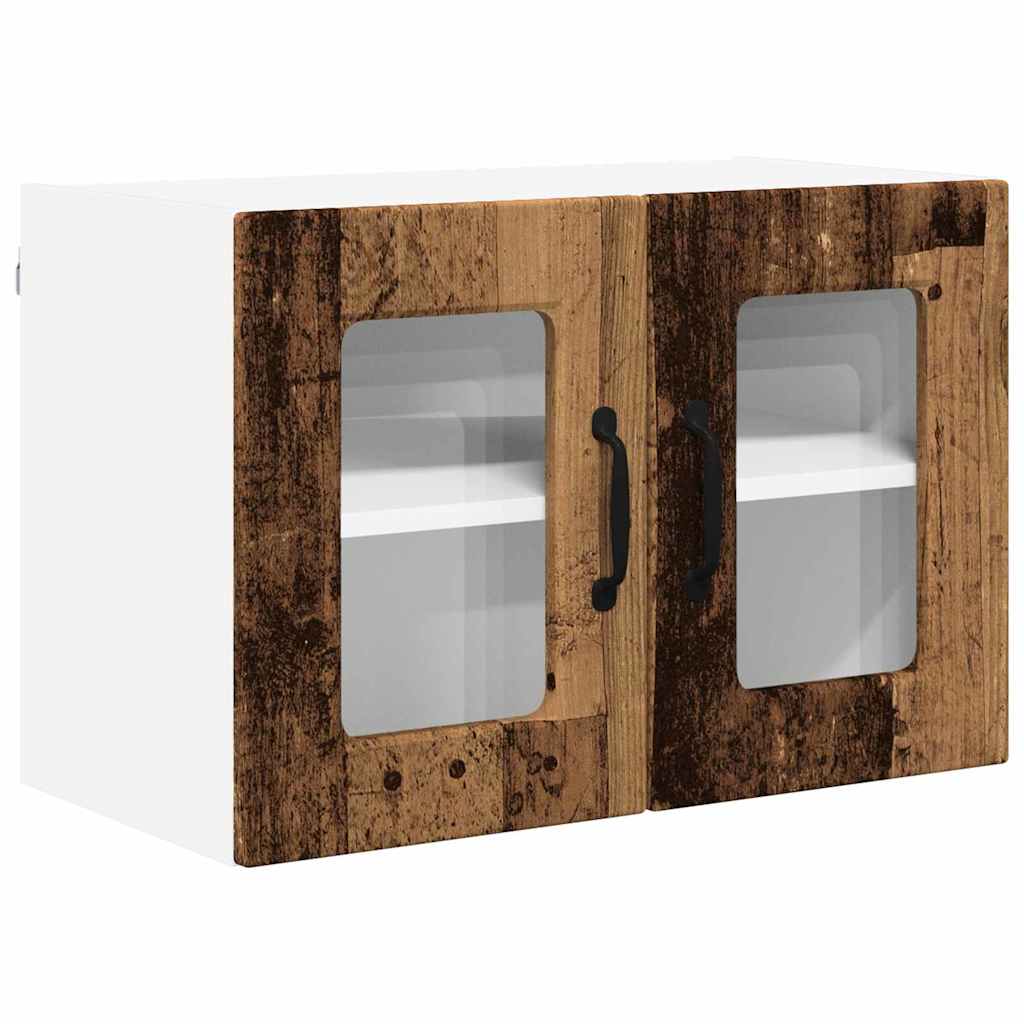 Dulap suspendat de bucatarie cu raft Lemn Vechi 60 x 31 x 40 cm