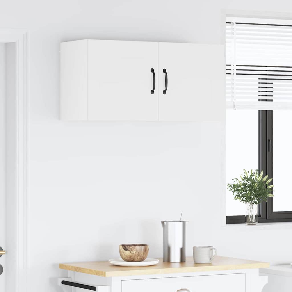 Dulap suspendat de bucatarie Alb 40 x 31 x 40 cm Lemn compozit — imaginea 5