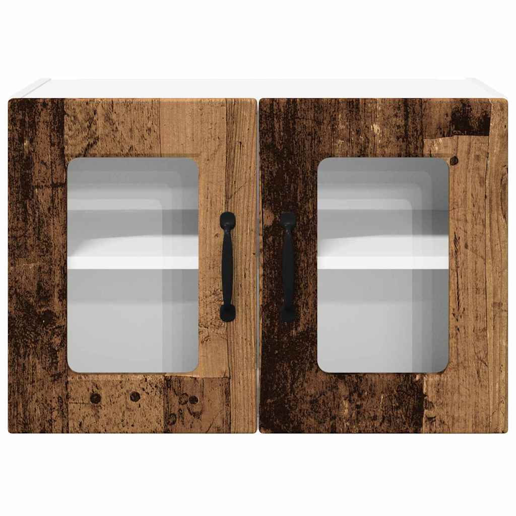 Dulap suspendat de bucatarie cu raft Lemn Vechi 60 x 31 x 40 cm — imaginea 7