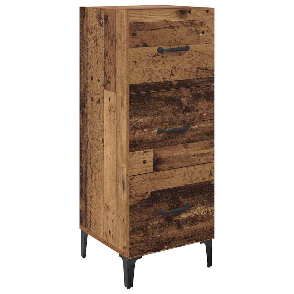 Bufet cu sertar Lemn Vechi 34,5 x 34 x 90 cm Lemn compozit