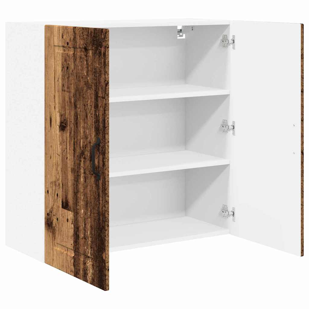 Dulap suspendat de bucatarie cu raft Lemn Vechi 80 x 31 x 80 cm — imaginea 6