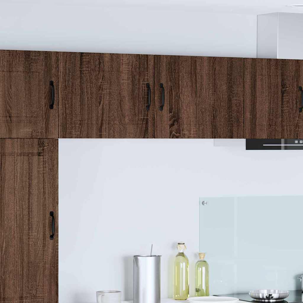 Dulap suspendat de bucatarie Stejar inchis 50 x 31 x 40 cm — imaginea 2