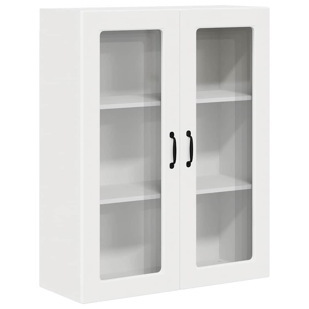 Dulap suspendat de bucatarie Alb 80 x 31 x 100 cm Lemn compozit