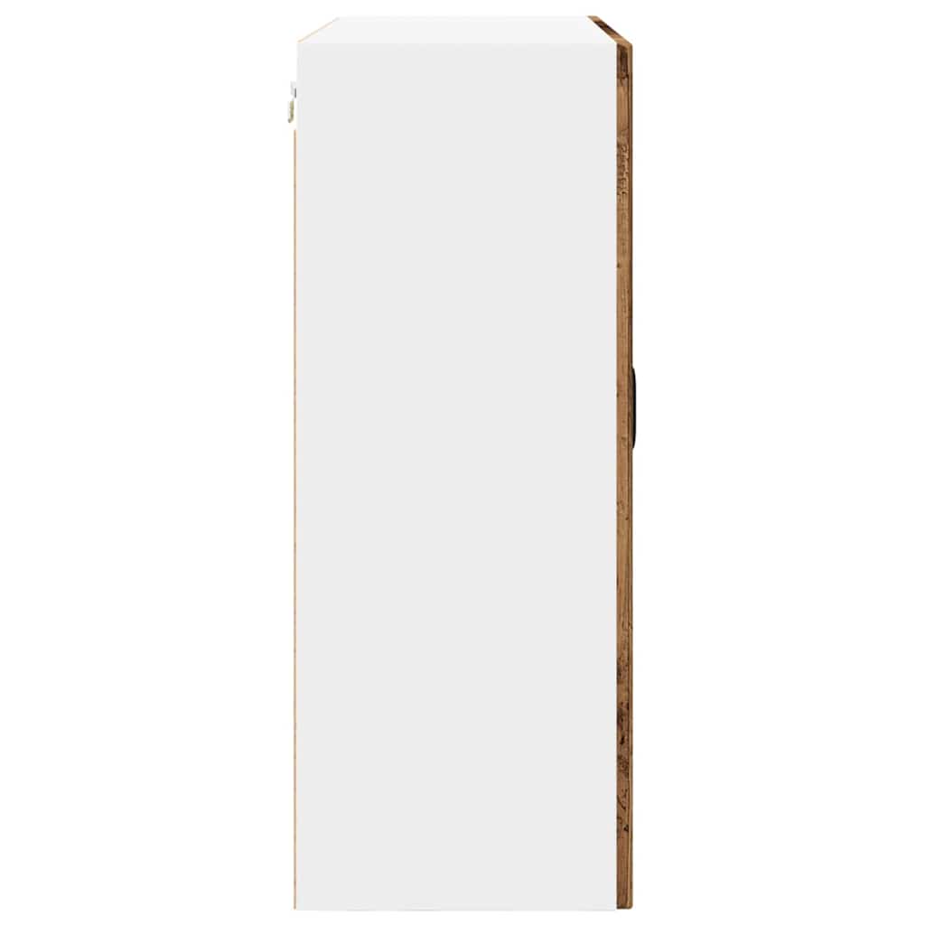 Dulap suspendat de bucatarie cu raft Lemn Vechi 80 x 31 x 80 cm — imaginea 8