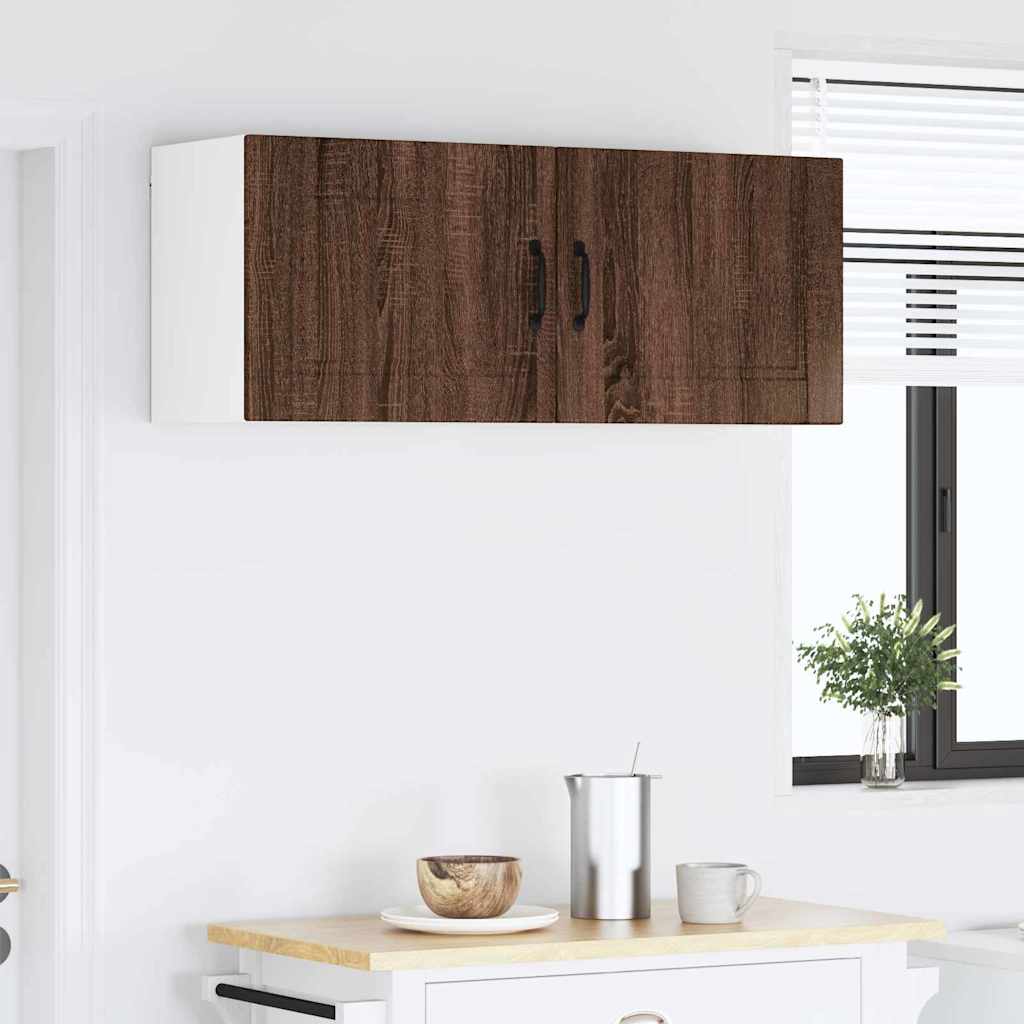 Dulap suspendat de bucatarie Stejar inchis 50 x 31 x 40 cm — imaginea 5