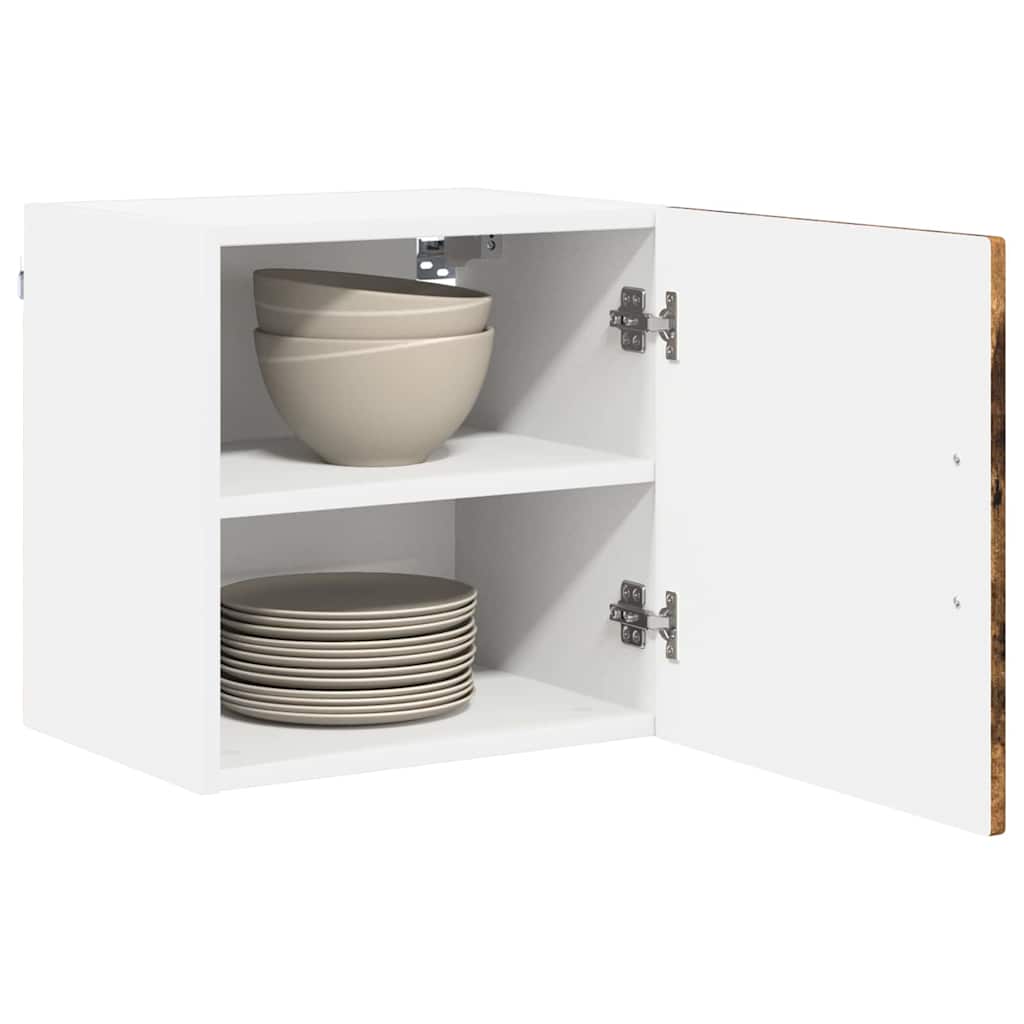 Dulap suspendat de bucatarie Stejar fumuriu 40 x 31 x 40 cm — imaginea 4