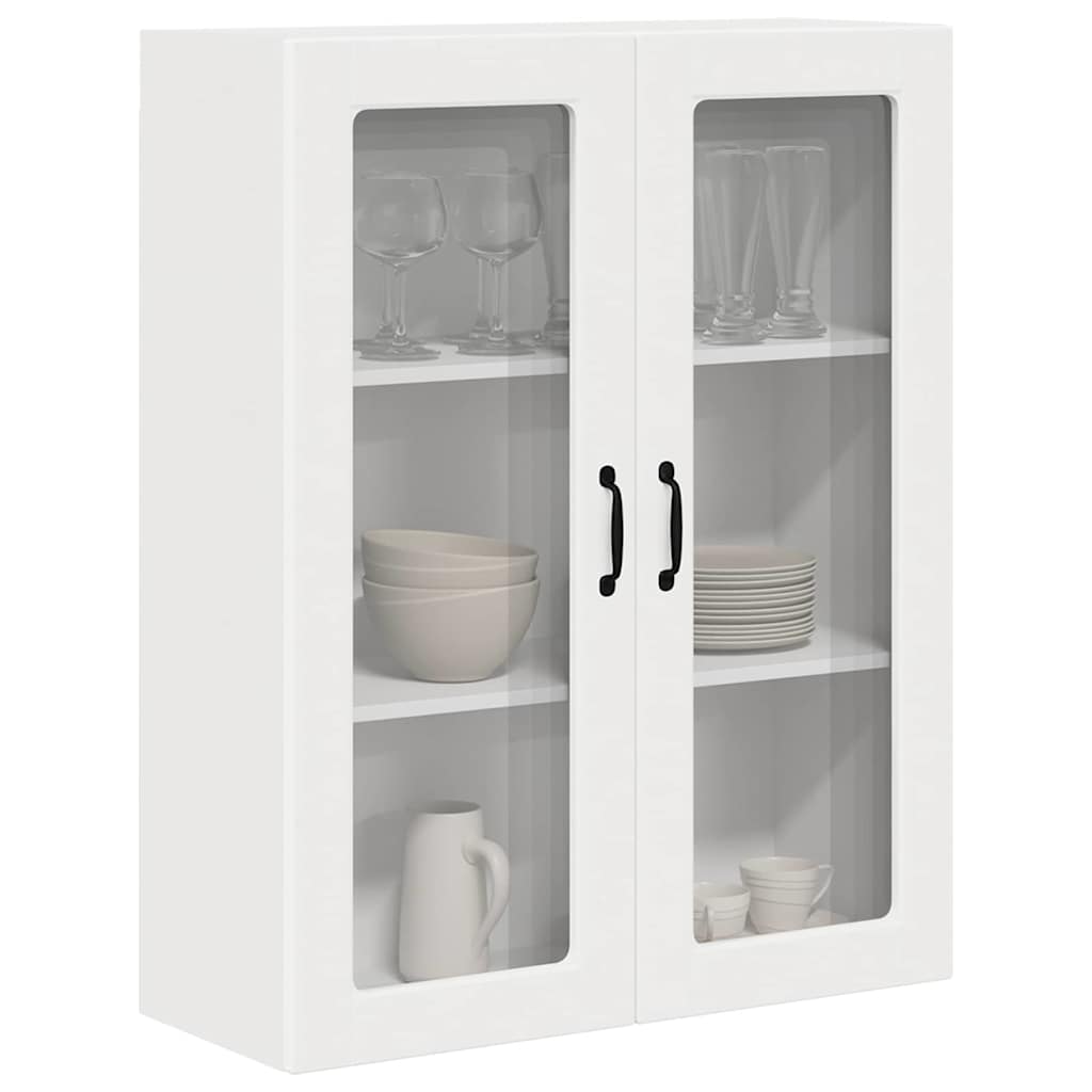 Dulap suspendat de bucatarie Alb 80 x 31 x 100 cm Lemn compozit — imaginea 4