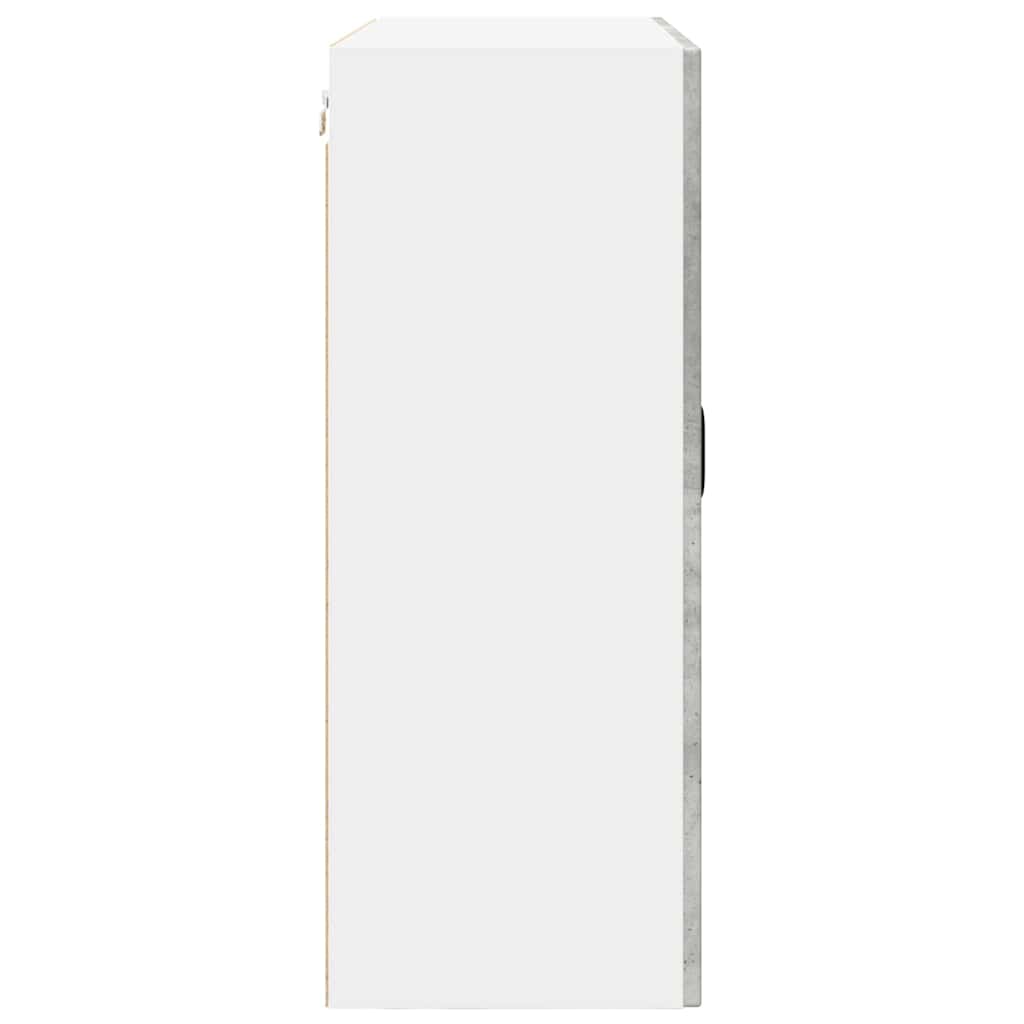 Dulap suspendat de bucatarie Gri din beton 80 x 31 x 80 cm — imaginea 8