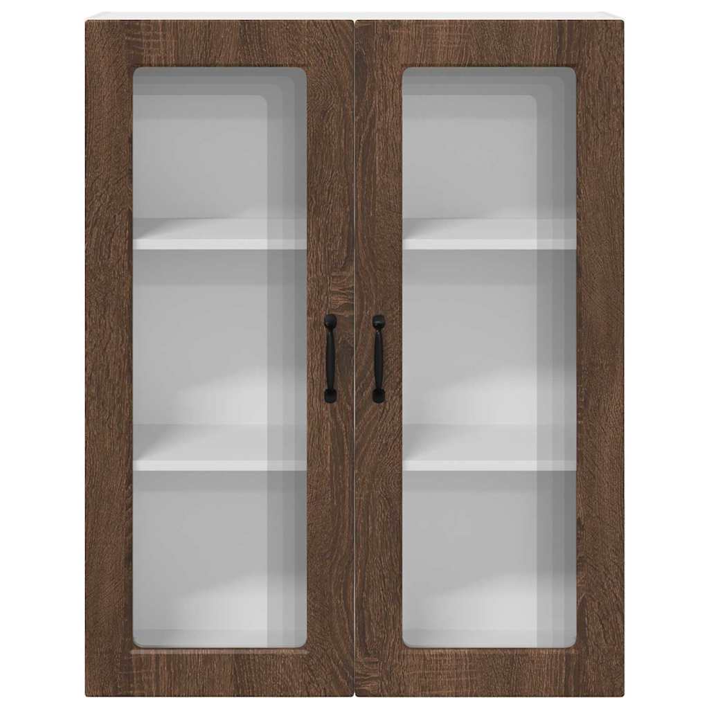 Dulap suspendat de bucatarie Stejar inchis 80 x 31 x 100 cm — imaginea 7