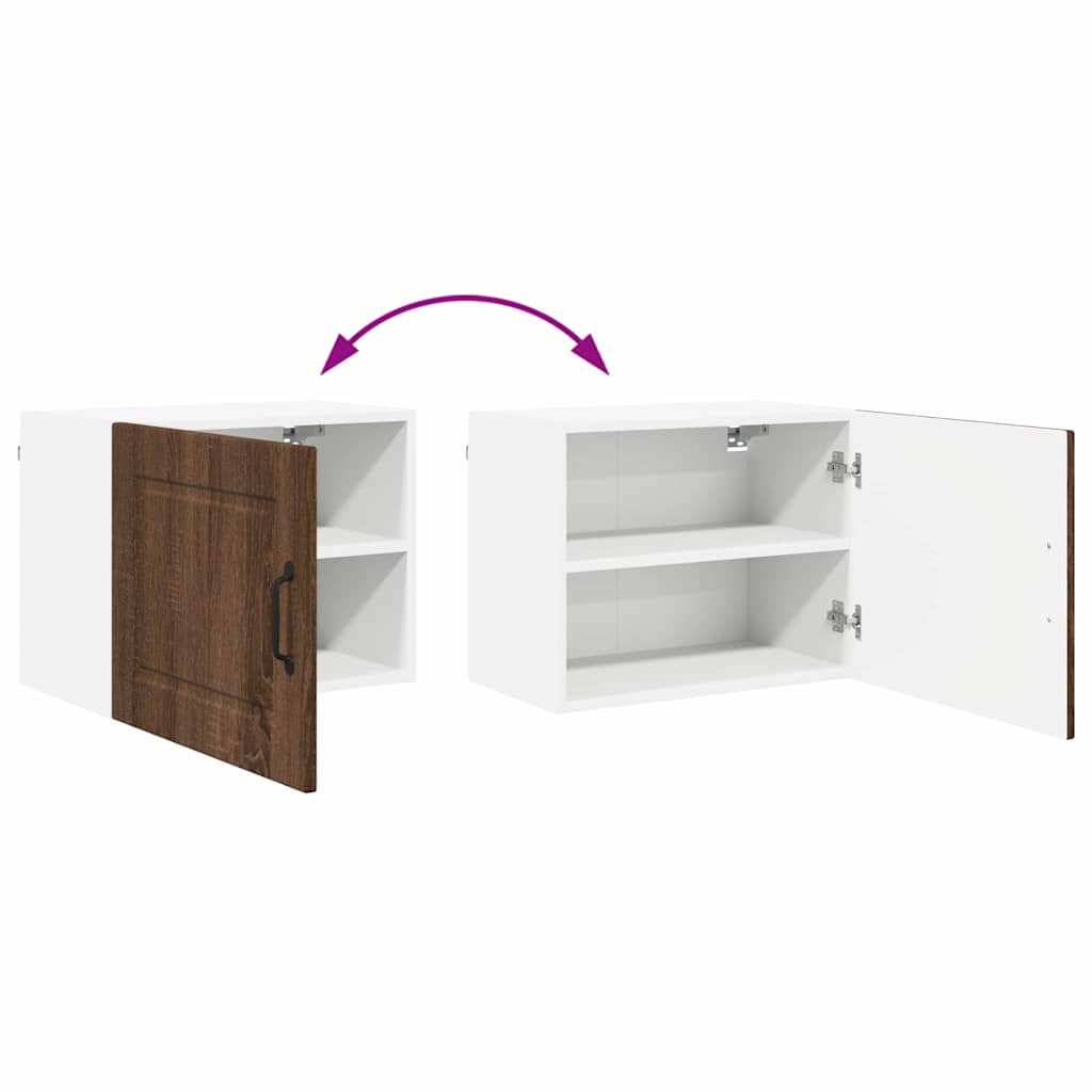 Dulap suspendat de bucatarie Stejar inchis 50 x 31 x 40 cm — imaginea 12