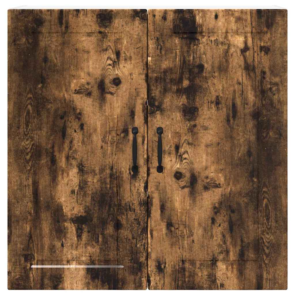Dulap suspendat de bucatarie Stejar fumuriu 80 x 31 x 80 cm — imaginea 7