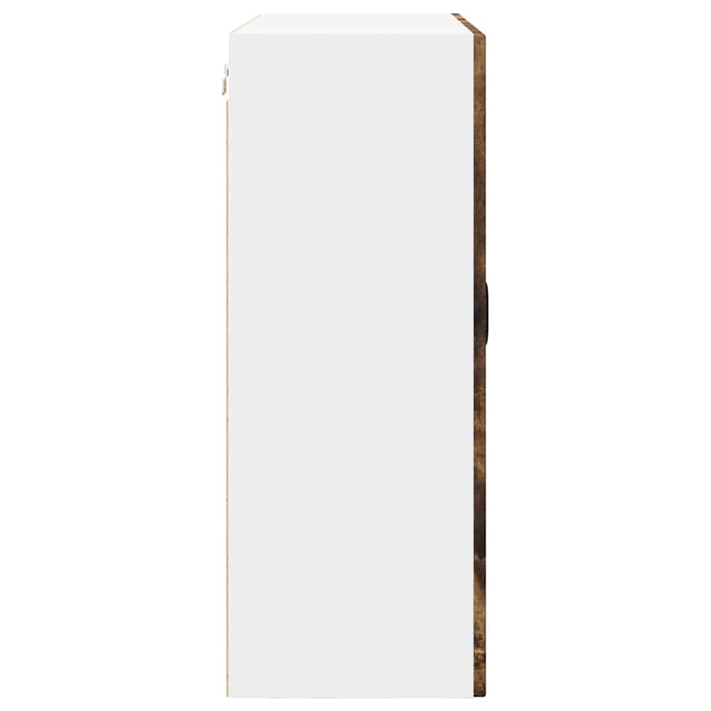 Dulap suspendat de bucatarie Stejar fumuriu 80 x 31 x 80 cm — imaginea 8