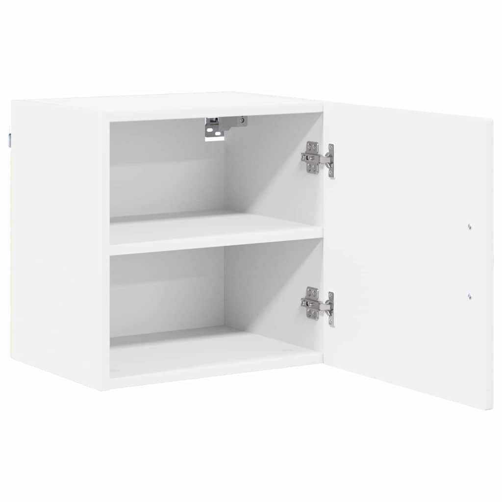 Dulap suspendat de bucatarie cu raft 2 pcs Alb 40 x 31 x 40 cm — imaginea 7