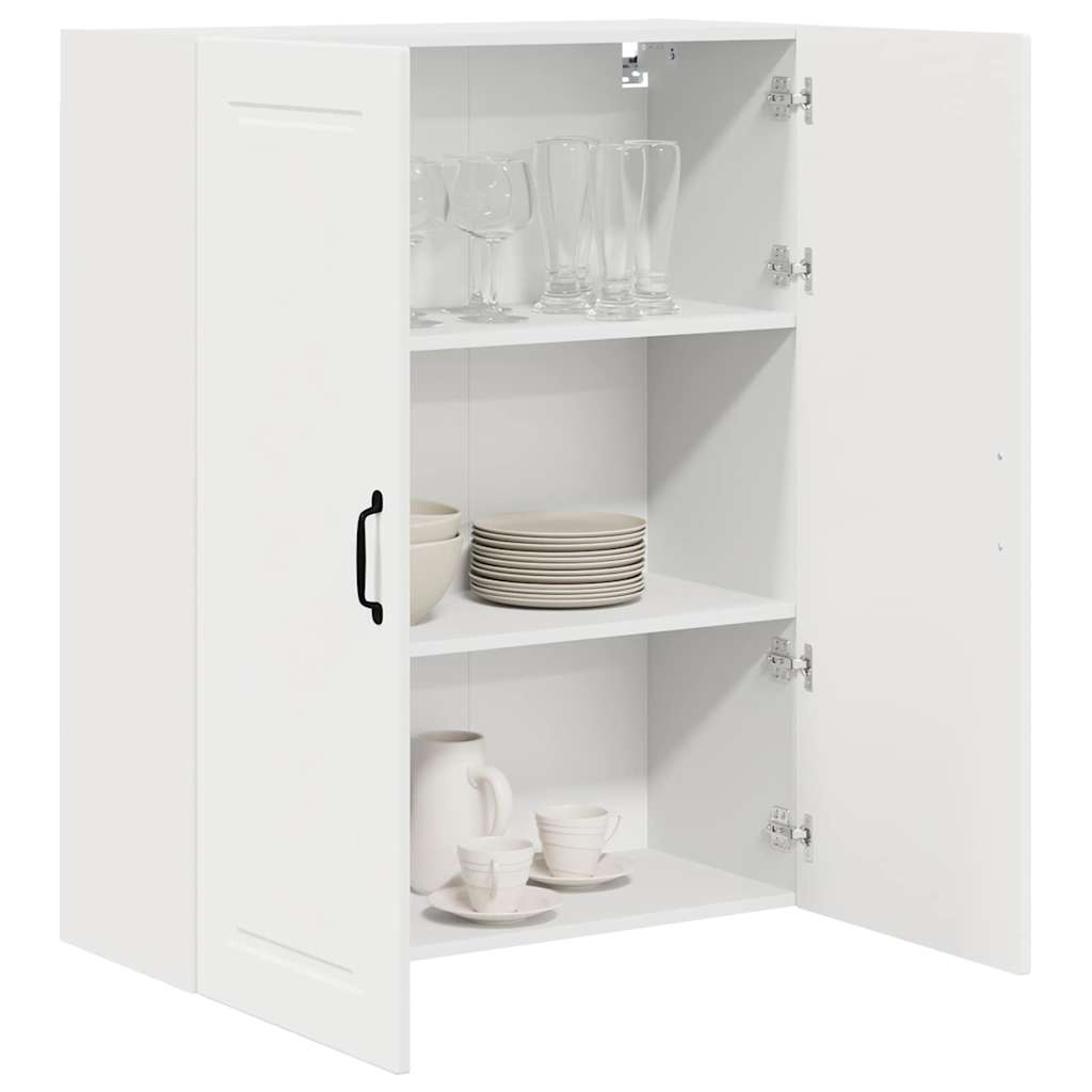 Dulap suspendat de bucatarie Alb 80 x 31 x 100 cm Lemn compozit — imaginea 4