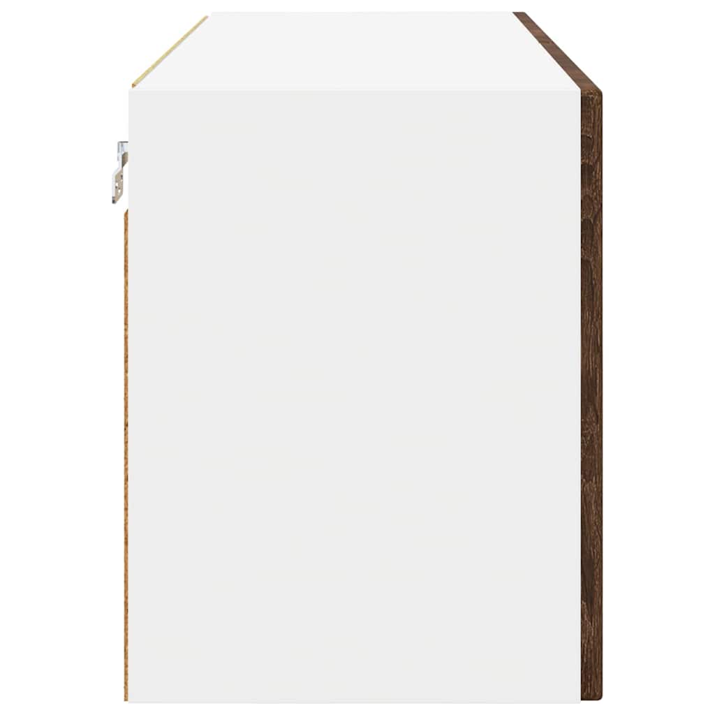 Dulap suspendat de bucatarie Stejar inchis 80 x 31 x 40 cm — imaginea 8