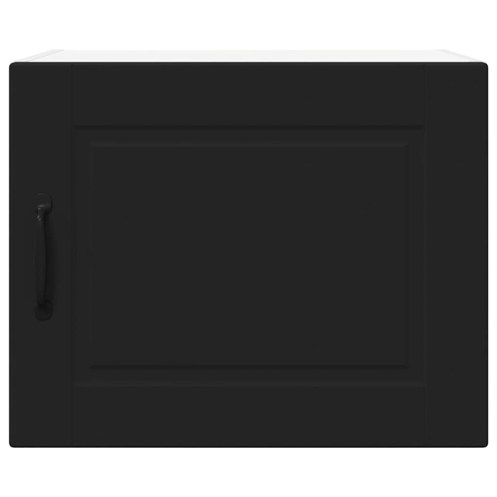 Dulap suspendat de bucatarie cu raft Negru 50 x 31 x 40 cm — imaginea 7
