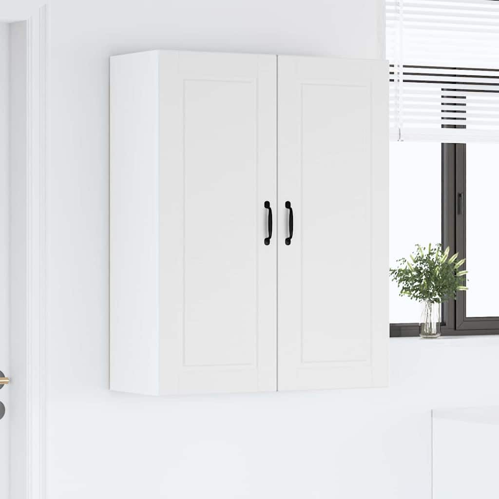 Dulap suspendat de bucatarie Alb 80 x 31 x 100 cm Lemn compozit — imaginea 5
