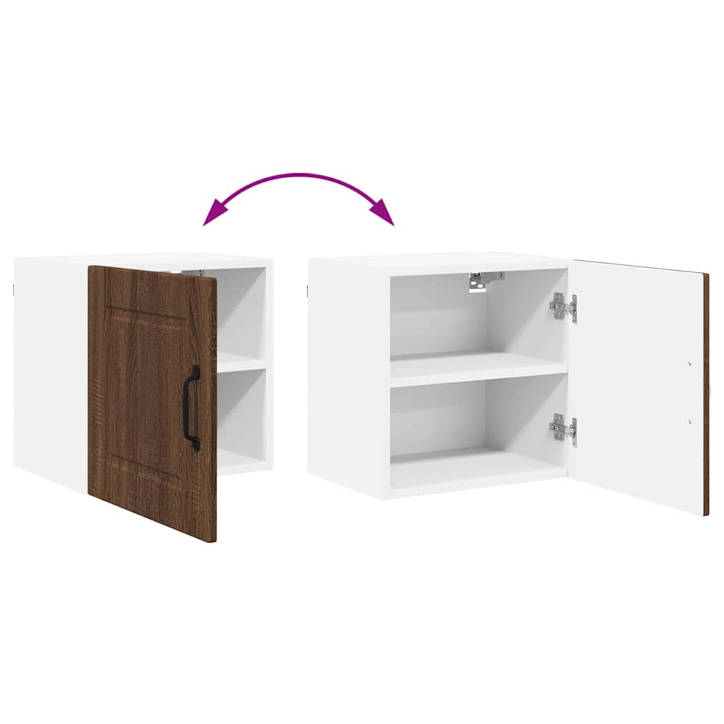 Dulap suspendat de bucatarie Stejar inchis 40 x 31 x 40 cm — imaginea 12