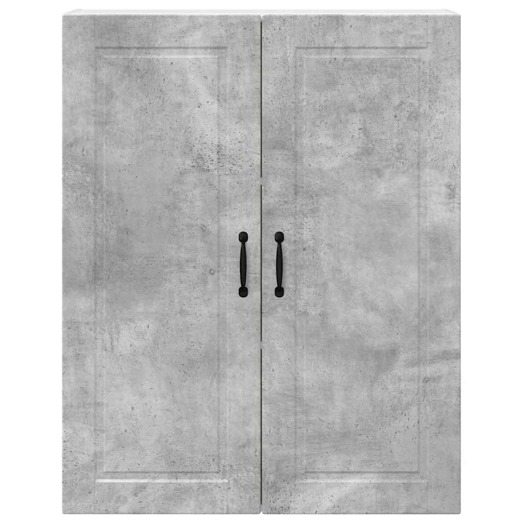 Dulap suspendat de bucatarie Gri din beton 80 x 31 x 100 cm — imaginea 7