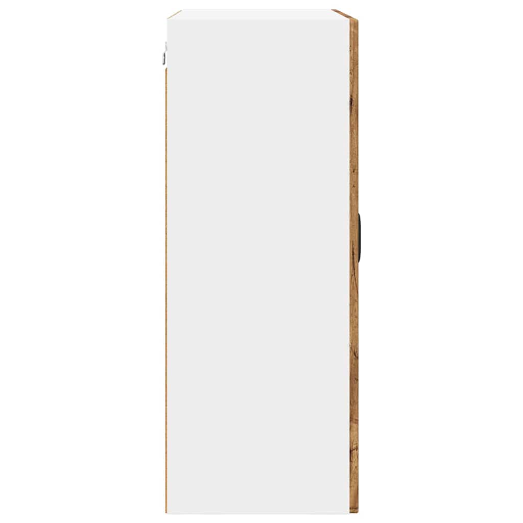 Dulap suspendat de bucatarie cu raft Lemn Vechi 60 x 31 x 80 cm — imaginea 8
