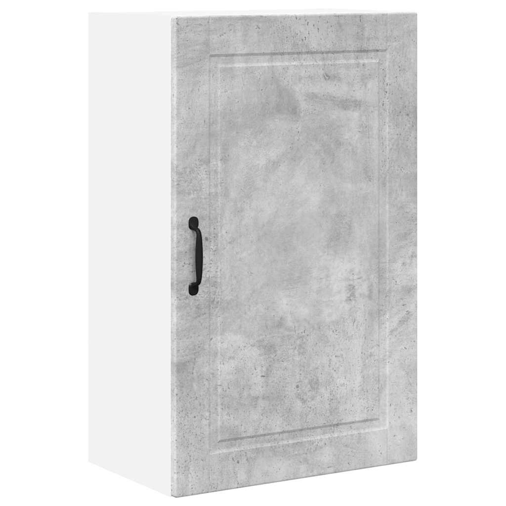 Dulap suspendat de bucatarie Gri din beton 50 x 31 x 80 cm