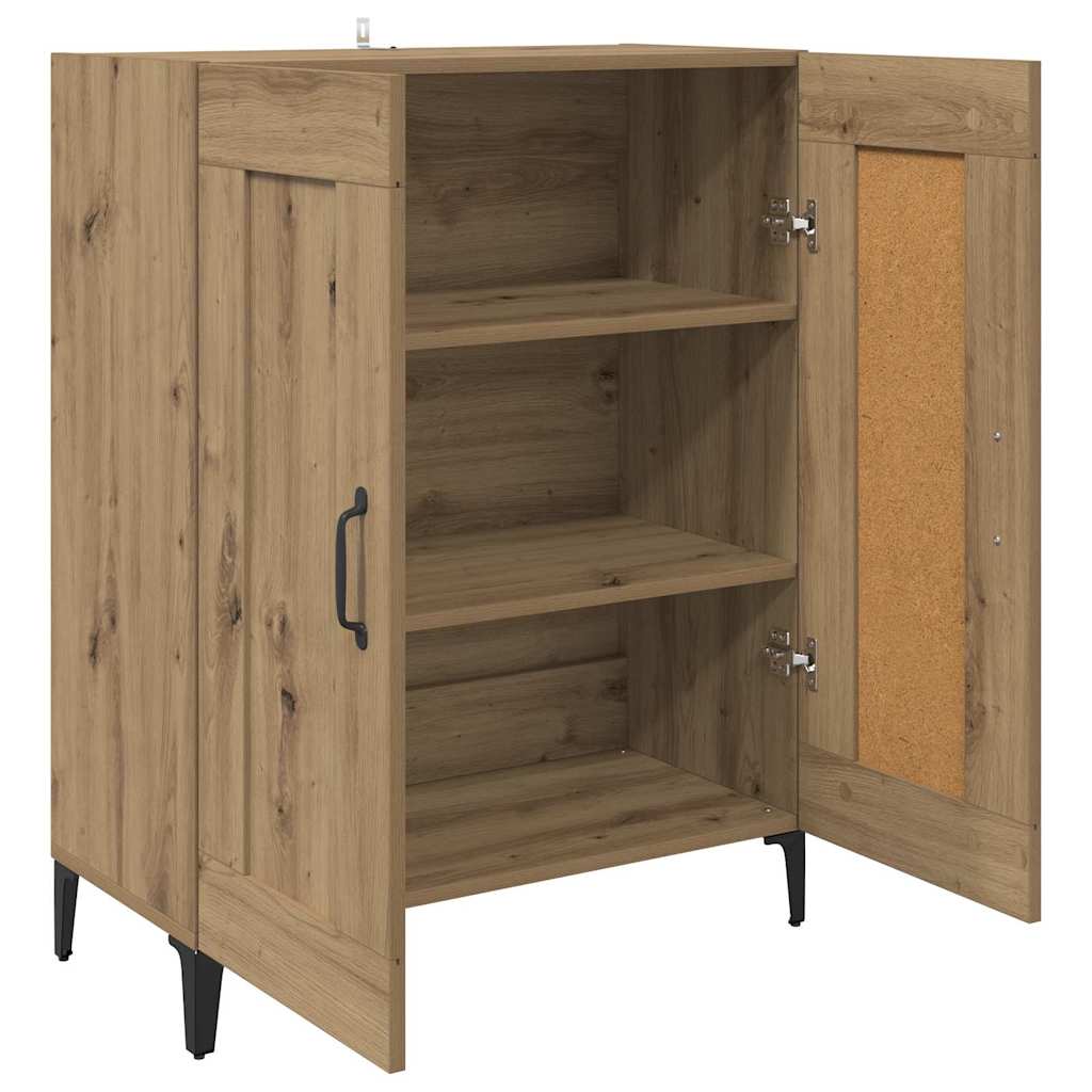 Bufet Stejar Artizanal 69,5 x 34 x 90 cm Lemn compozit — imaginea 6