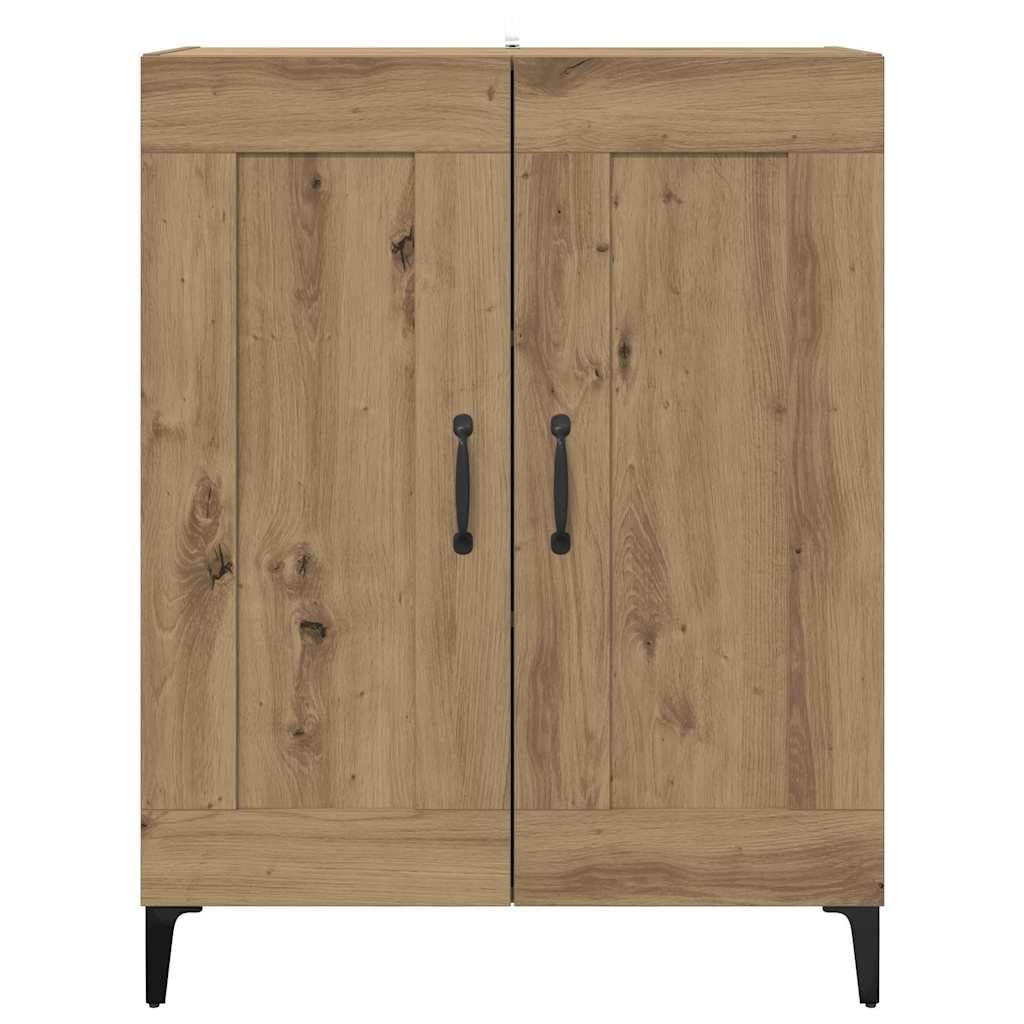 Bufet Stejar Artizanal 69,5 x 34 x 90 cm Lemn compozit — imaginea 7