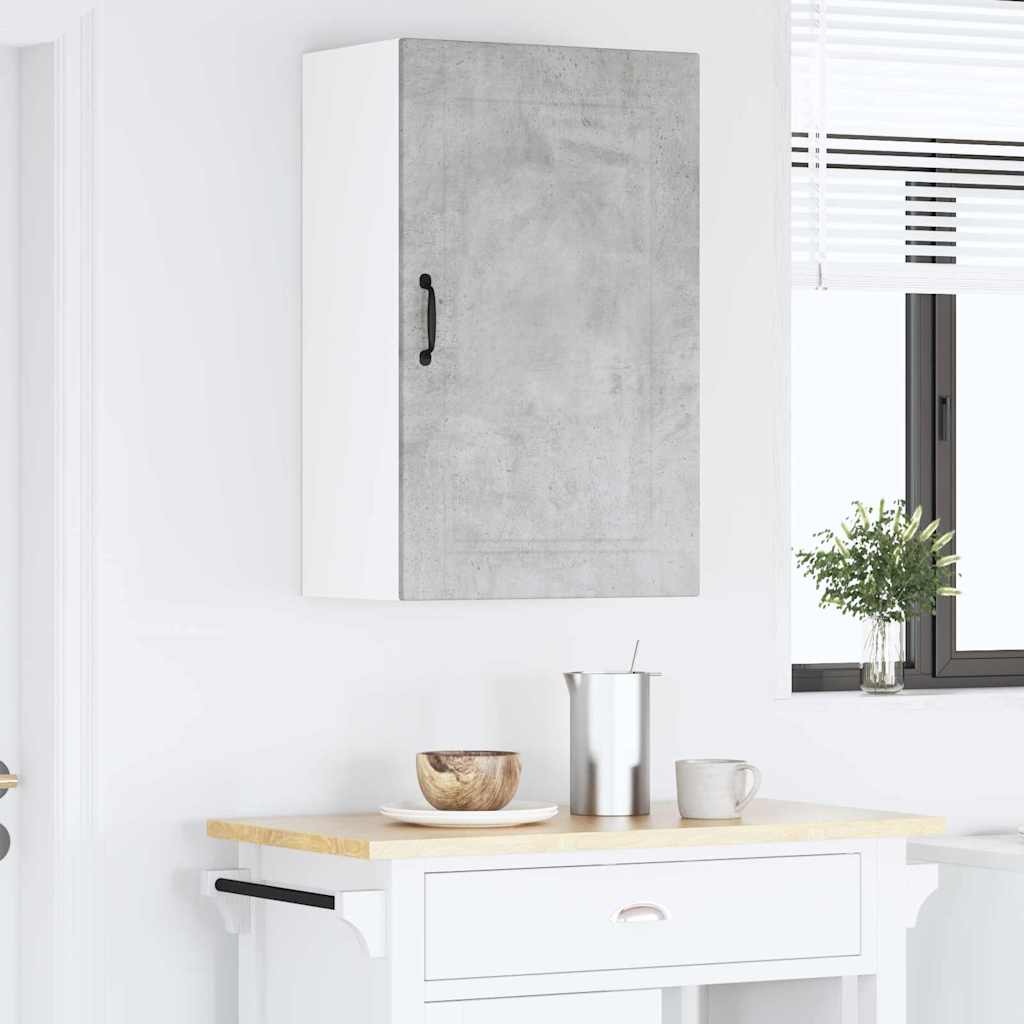 Dulap suspendat de bucatarie Gri din beton 50 x 31 x 80 cm — imaginea 5