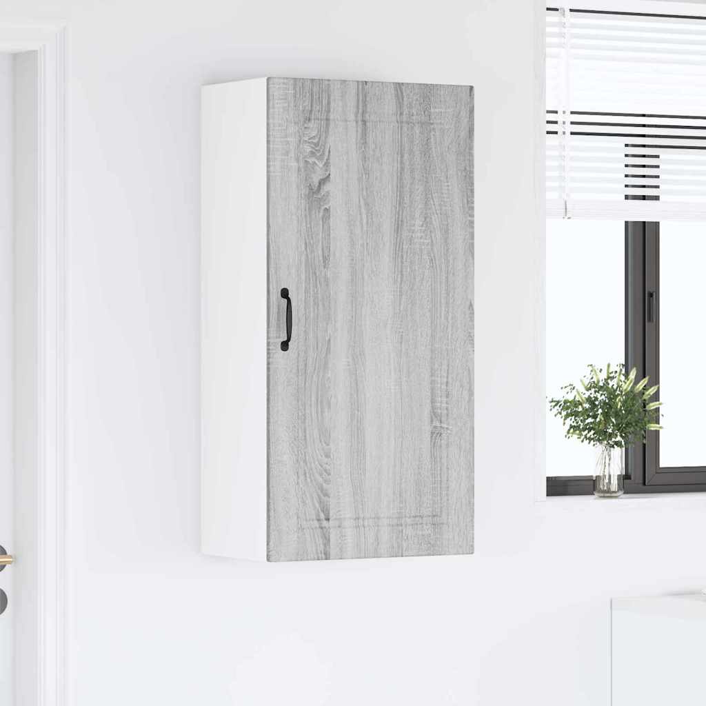 Dulap suspendat de bucatarie cu usa Gri Sonoma 50 x 31 x 100 cm — imaginea 5