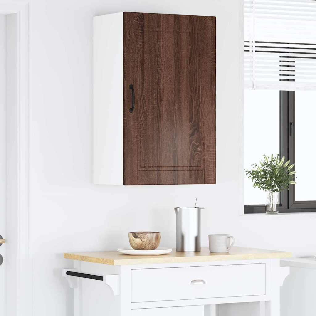 Dulap suspendat de bucatarie Stejar inchis 50 x 31 x 80 cm — imaginea 5