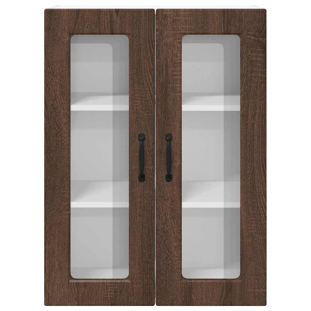 Dulap suspendat de bucatarie Stejar inchis 60 x 31 x 80 cm — imaginea 7